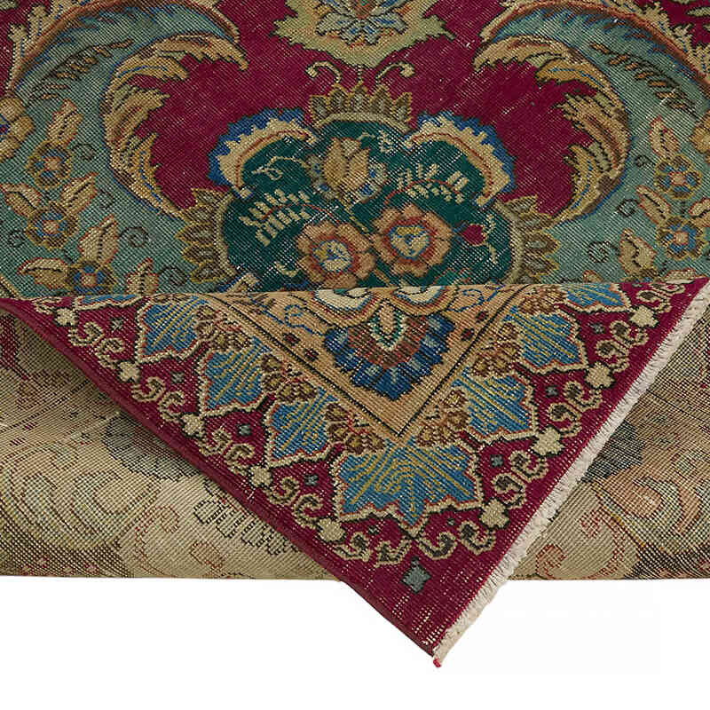 El Dokuma Vintage Halı - 301 cm x 388 cm - K0082256