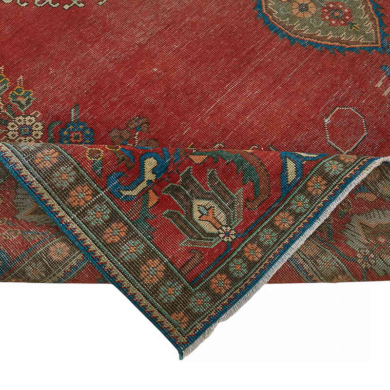 Vintage Hand-Knotted Oriental Rug - 9' 7" x 12' 7" (115" x 151") - K0082257
