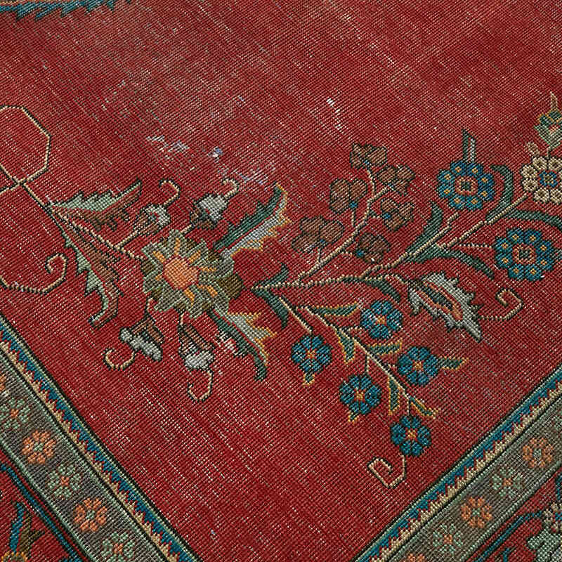 Vintage Hand-Knotted Oriental Rug - 9' 7" x 12' 7" (115" x 151") - K0082257