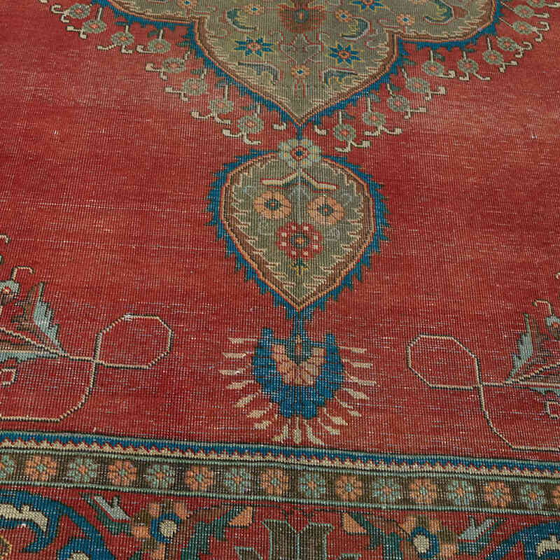 Vintage Hand-Knotted Oriental Rug - 9' 7" x 12' 7" (115" x 151") - K0082257