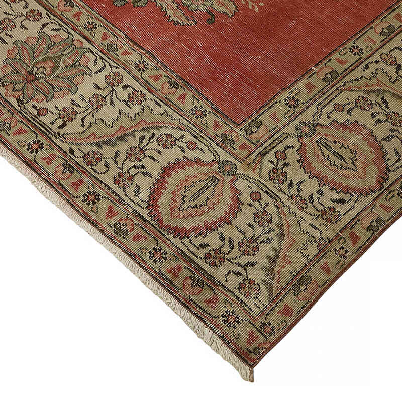 El Dokuma Vintage Halı - 278 cm x 361 cm - K0082258