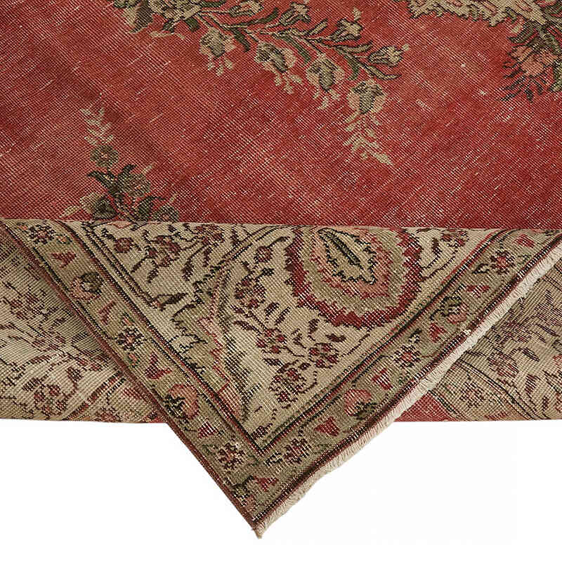 El Dokuma Vintage Halı - 278 cm x 361 cm - K0082258