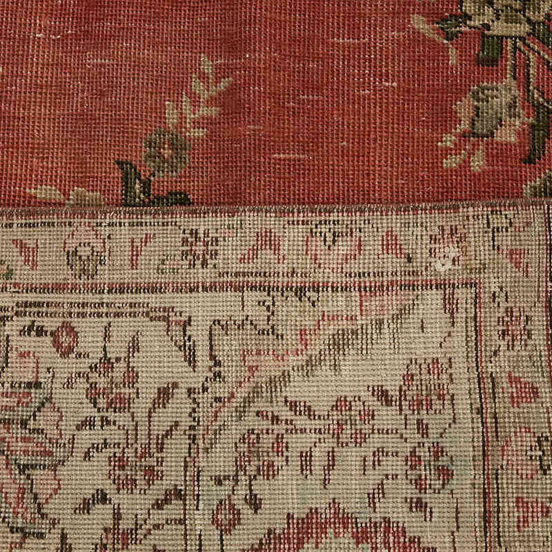 El Dokuma Vintage Halı - 278 cm x 361 cm - K0082258