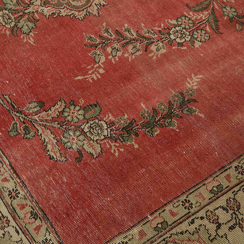 El Dokuma Vintage Halı - 278 cm x 361 cm - K0082258
