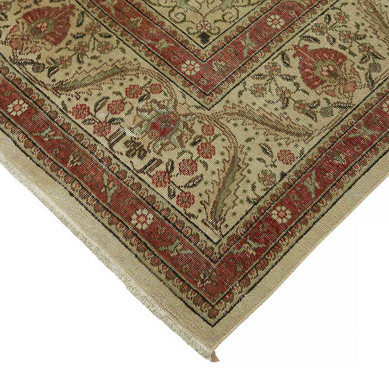 El Dokuma Vintage Halı - 294 cm x 385 cm - K0082259