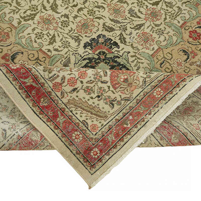 El Dokuma Vintage Halı - 294 cm x 385 cm - K0082259