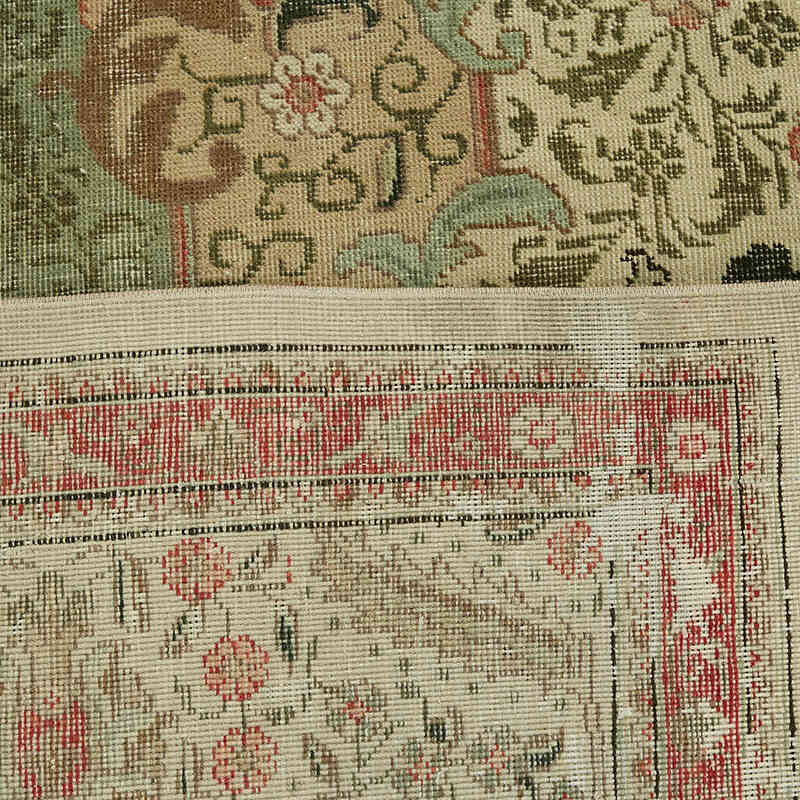 El Dokuma Vintage Halı - 294 cm x 385 cm - K0082259