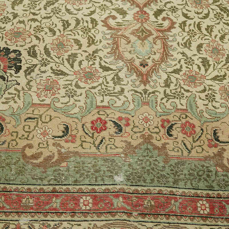 El Dokuma Vintage Halı - 294 cm x 385 cm - K0082259