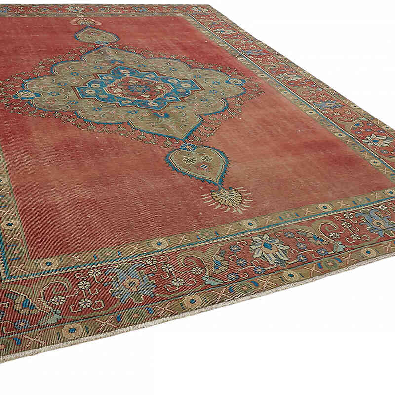 Vintage Hand-Knotted Oriental Rug - 9' 3" x 13' 7" (111" x 163") - K0082262