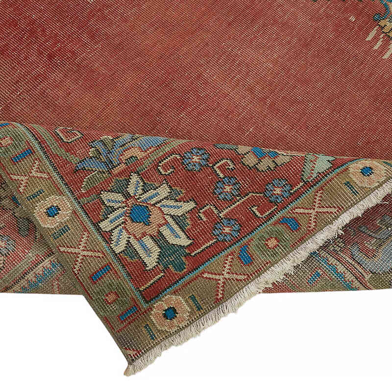 Vintage Hand-Knotted Oriental Rug - 9' 3" x 13' 7" (111" x 163") - K0082262