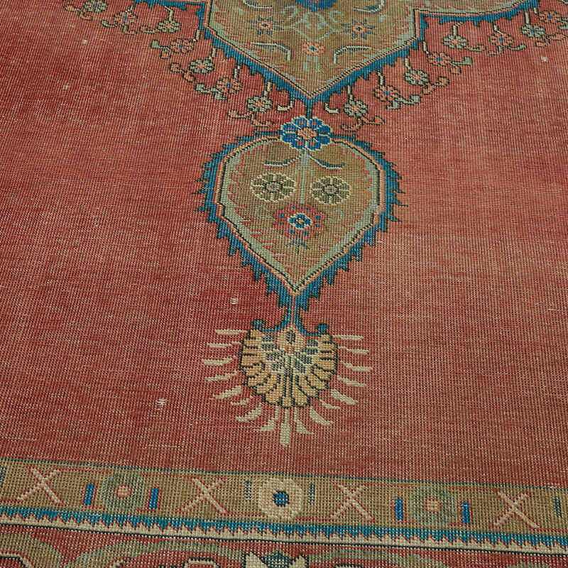 Vintage Hand-Knotted Oriental Rug - 9' 3" x 13' 7" (111" x 163") - K0082262