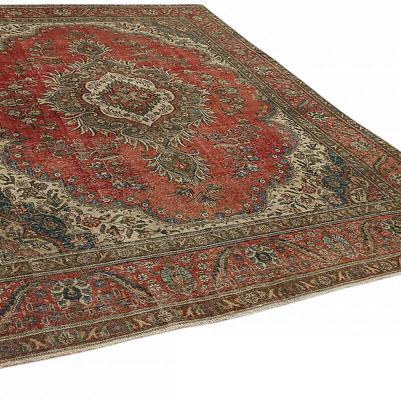 El Dokuma Vintage Halı - 262 cm x 372 cm - K0082269