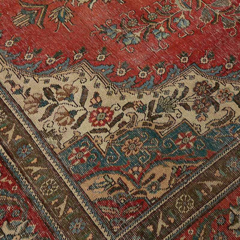 El Dokuma Vintage Halı - 262 cm x 372 cm - K0082269