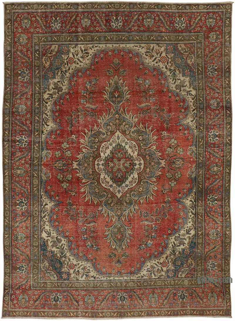 El Dokuma Vintage Halı - 262 cm x 372 cm - K0082269