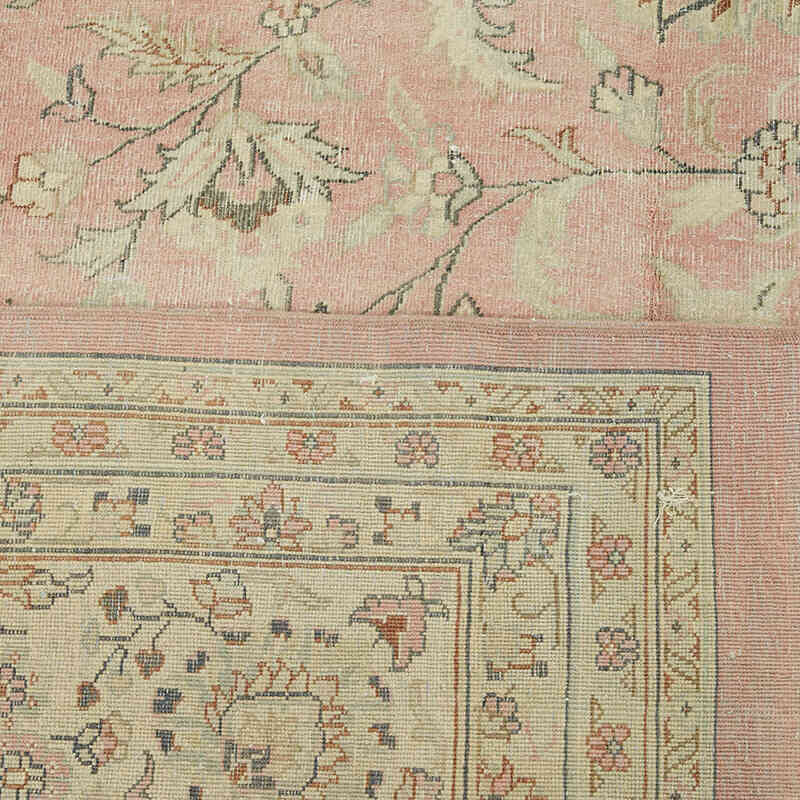 El Dokuma Vintage Halı - 360 cm x 464 cm - K0082275