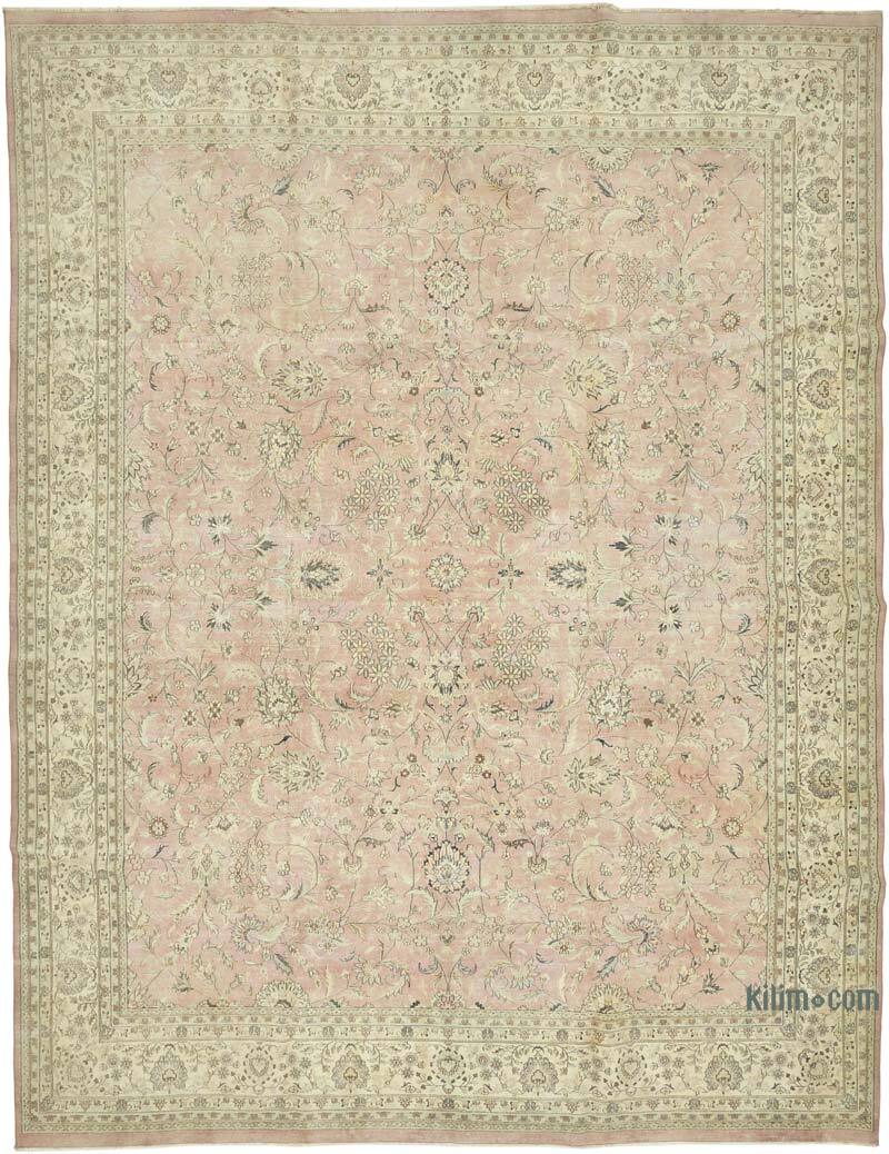 El Dokuma Vintage Halı - 360 cm x 464 cm - K0082275