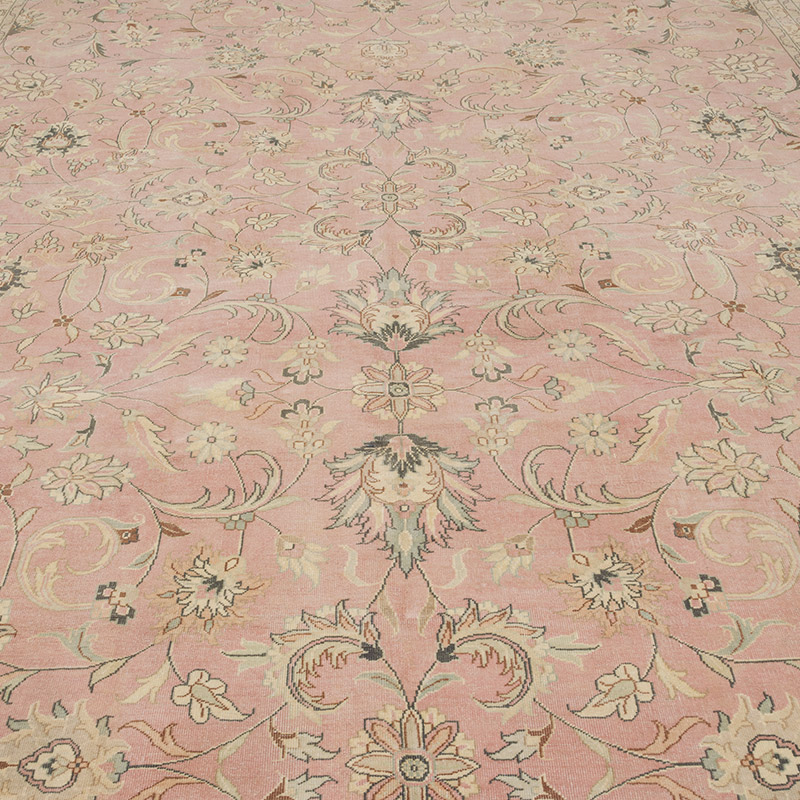 Vintage Hand-Knotted Oriental Rug - 10'  x 17' 6" (120" x 210") - K0082278