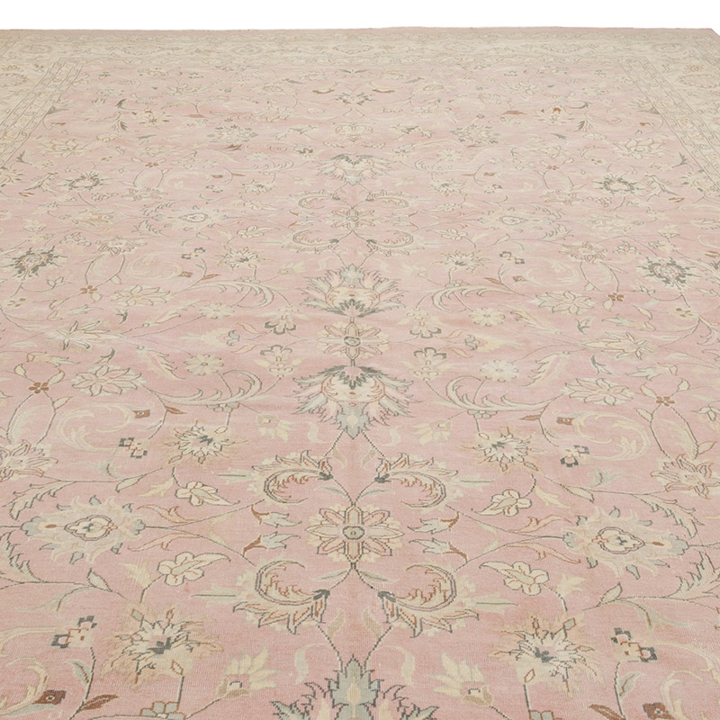 Vintage Hand-Knotted Oriental Rug - 10'  x 17' 6" (120" x 210") - K0082278