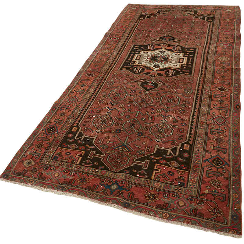 El Dokuma Vintage Halı - 142 cm x 326 cm - K0082279