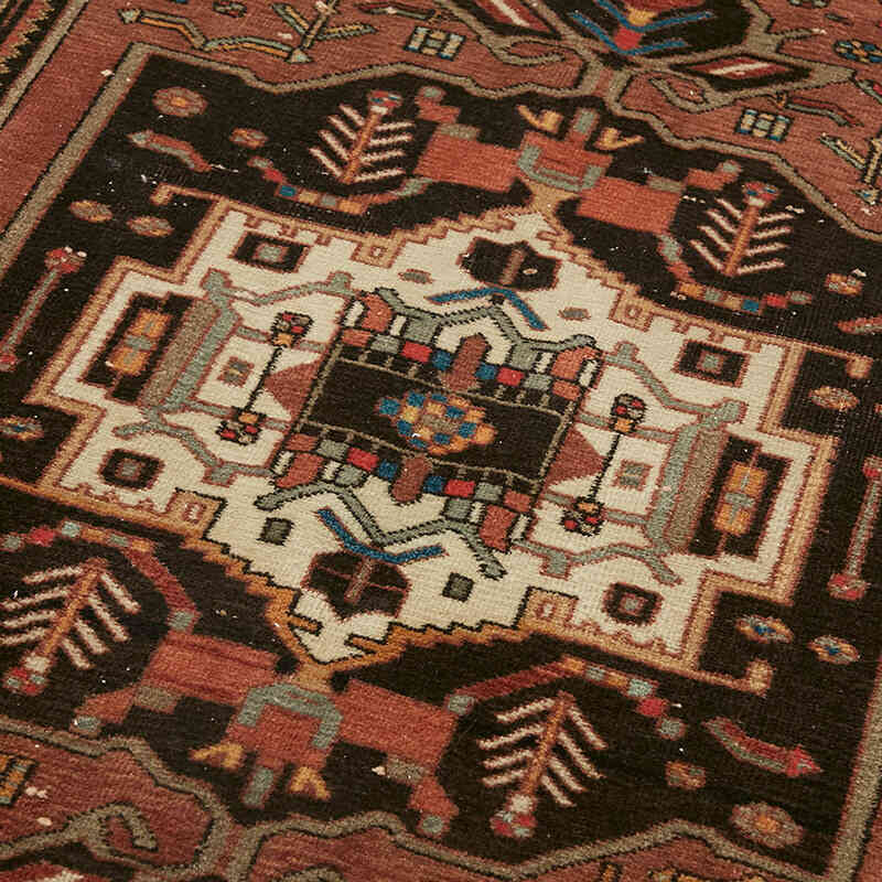 El Dokuma Vintage Halı - 142 cm x 326 cm - K0082279