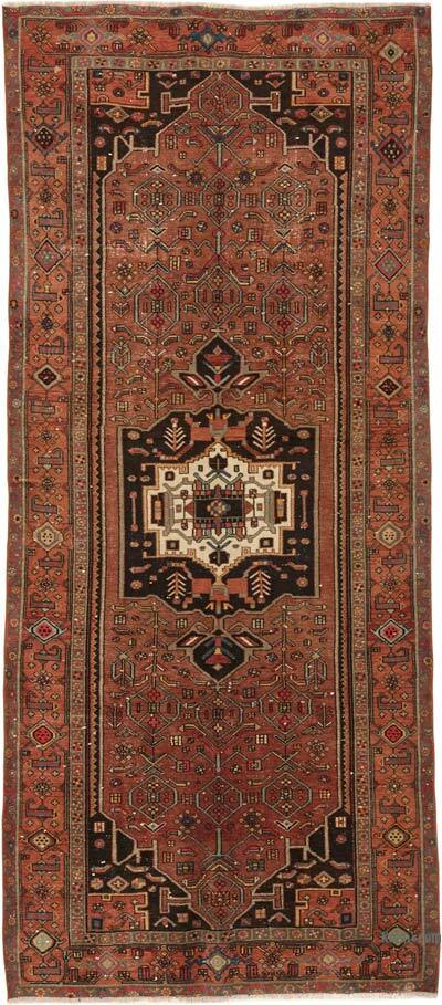 Vintage Hand-Knotted Oriental Rug - 4' 8" x 10' 8" (56" x 128")