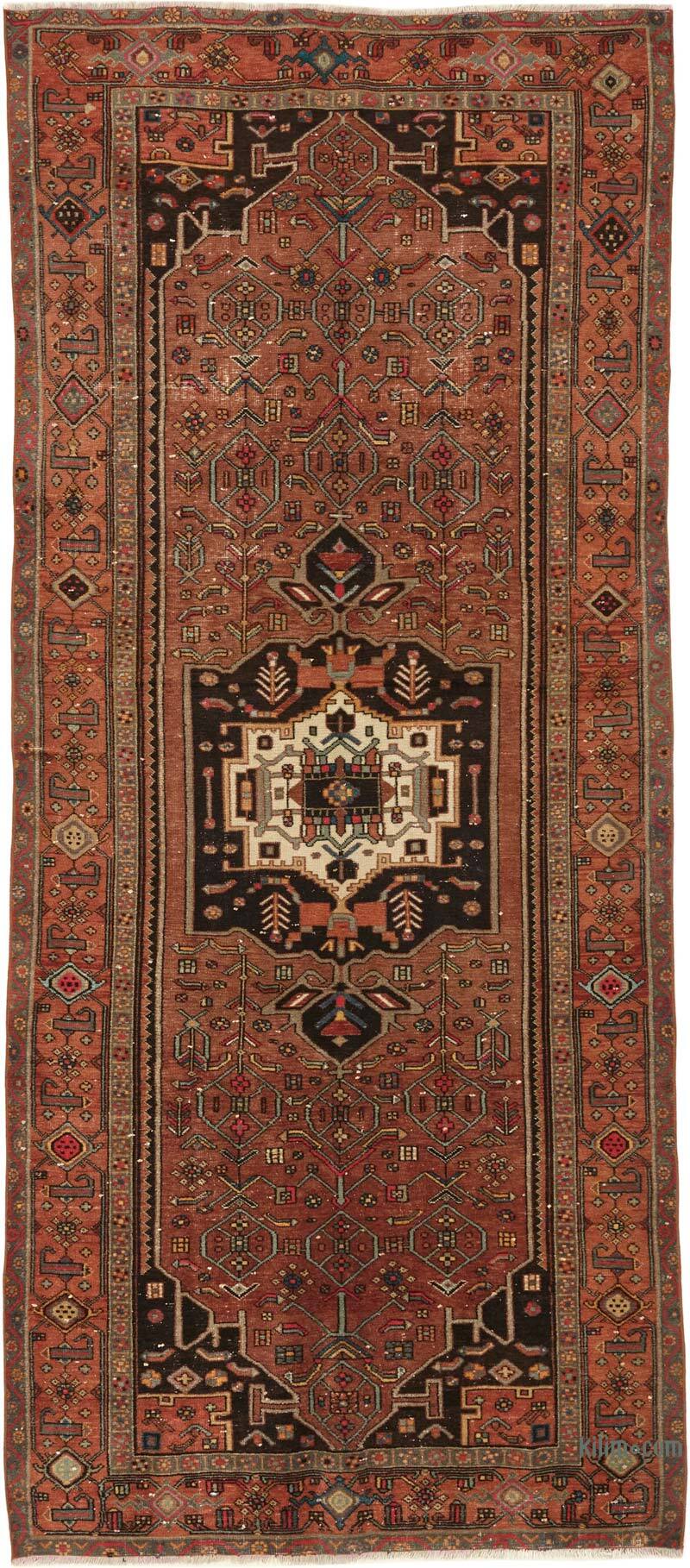 El Dokuma Vintage Halı - 142 cm x 326 cm - K0082279