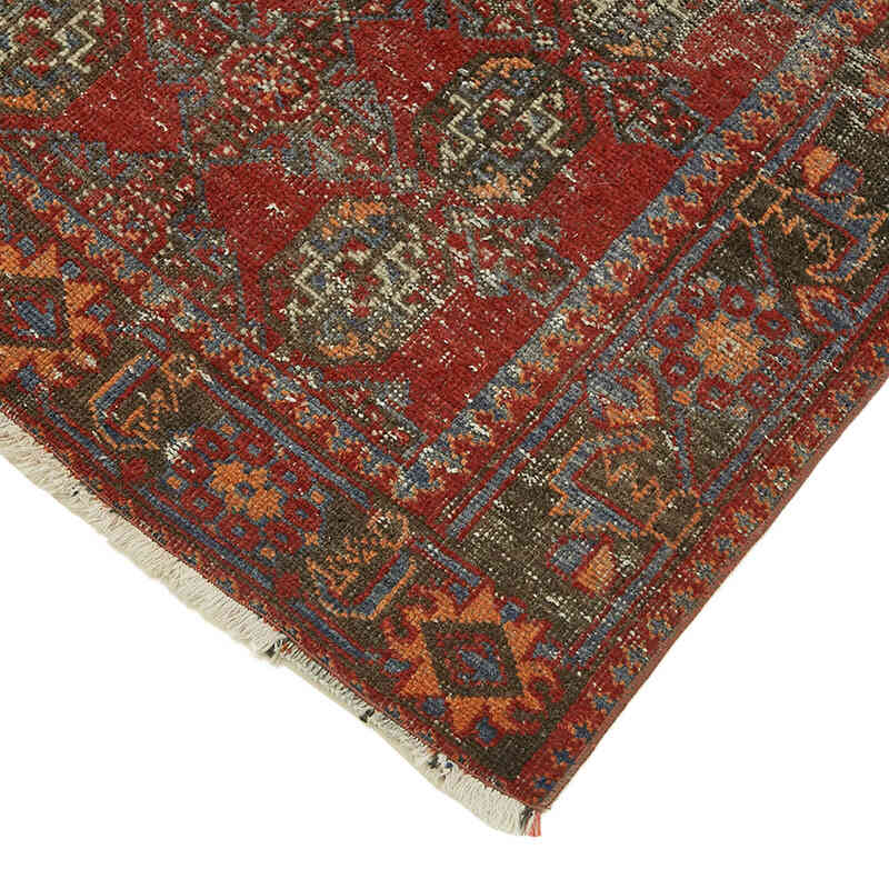 Vintage Oriental Hand-Knotted Runner - 3' 3" x 10' 6" (39" x 126") - K0082280