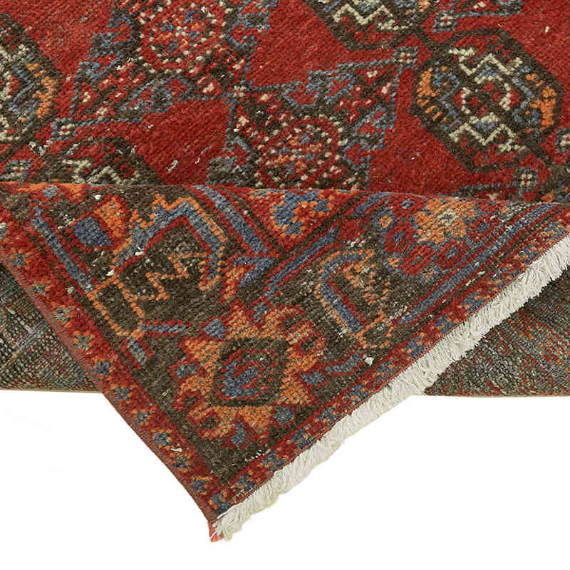 Vintage Oriental Hand-Knotted Runner - 3' 3" x 10' 6" (39" x 126") - K0082280