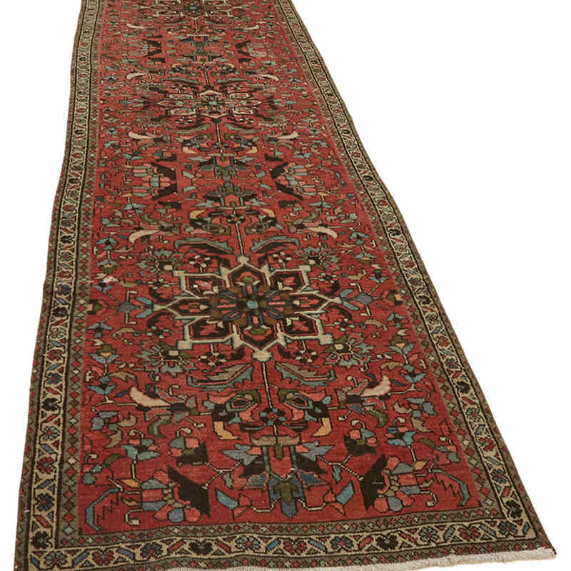 Vintage El Dokuma Yolluk - 107 cm x 383 cm - K0082282