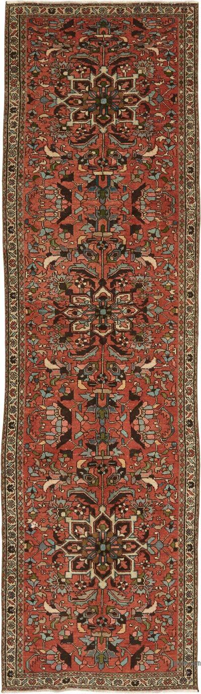 Vintage Oriental Hand-Knotted Runner - 3' 6" x 12' 7" (42" x 151")