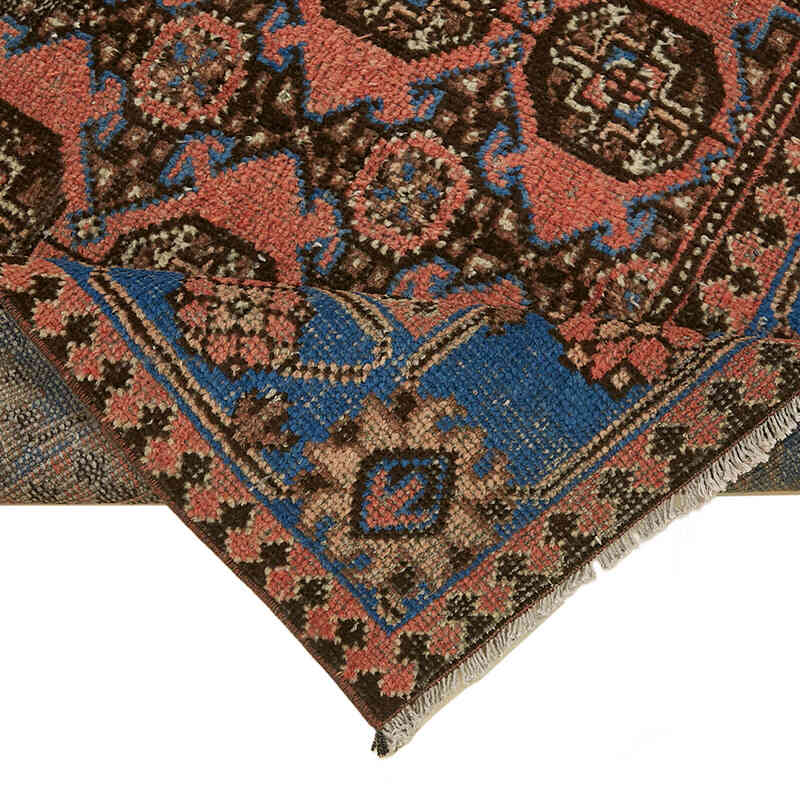 Vintage Oriental Hand-Knotted Runner - 3' 5" x 10' 9" (41" x 129") - K0082287