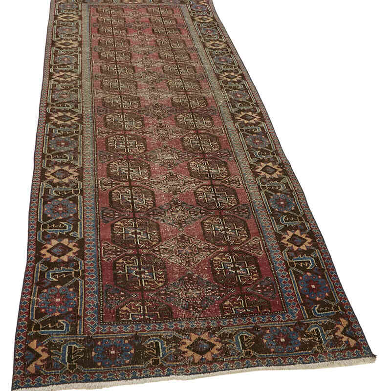 Vintage El Dokuma Yolluk - 108 cm x 298 cm - K0082288