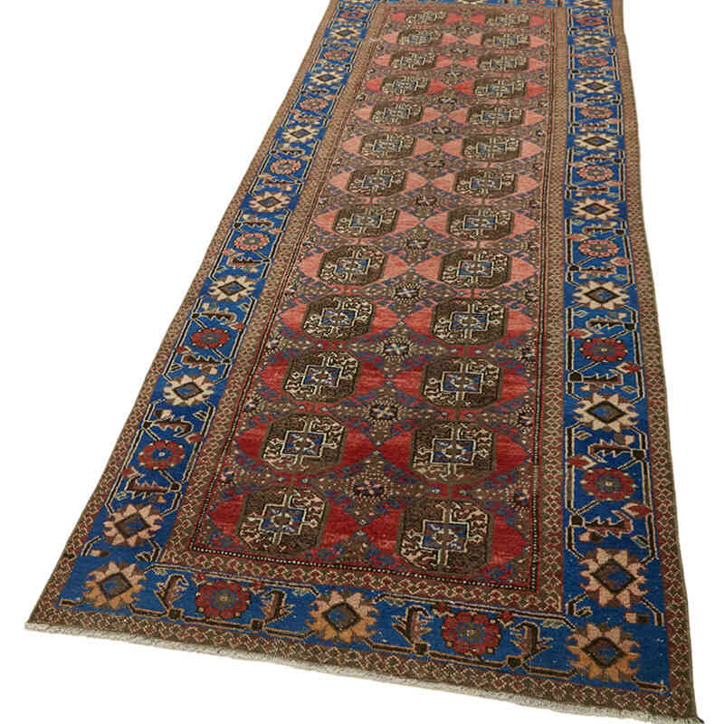 Corredora Anudada a Mano Oriental Vintage - 115 cm x 329 cm - K0082290