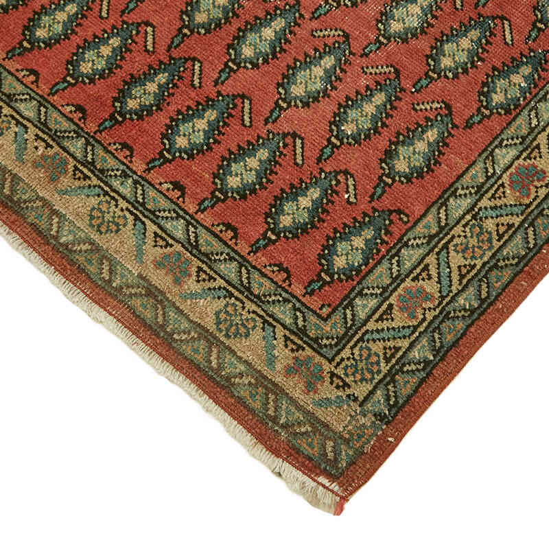Corredora Anudada a Mano Oriental Vintage - 86 cm x 336 cm - K0082292