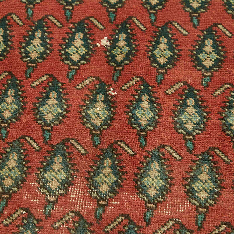 Corredora Anudada a Mano Oriental Vintage - 86 cm x 336 cm - K0082292