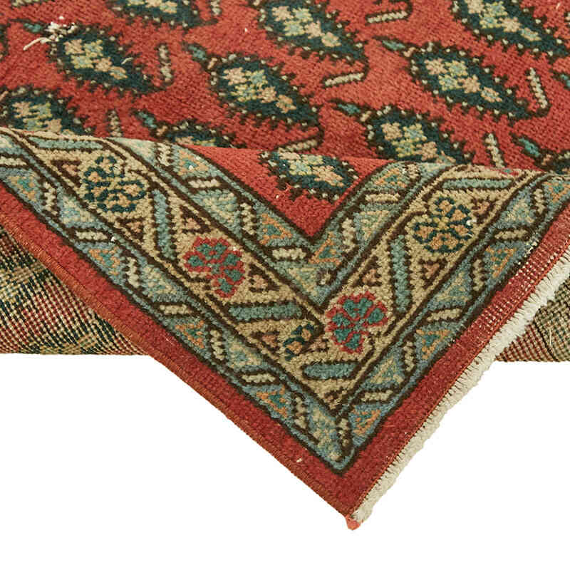 Corredora Anudada a Mano Oriental Vintage - 86 cm x 336 cm - K0082292