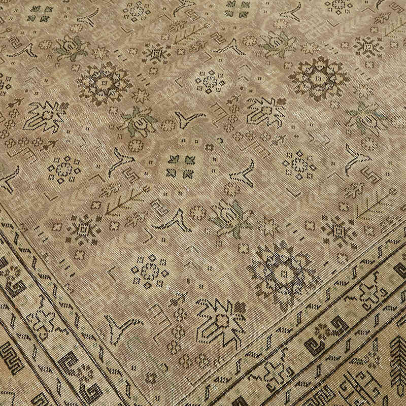 Vintage Hand-Knotted Oriental Rug - 9' 6" x 13'  (114" x 156") - K0082294