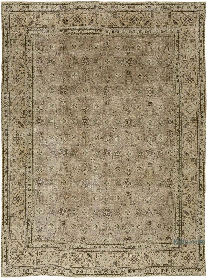 Vintage Hand-Knotted Oriental Rug - 9' 6" x 13'  (114" x 156") - K0082294
