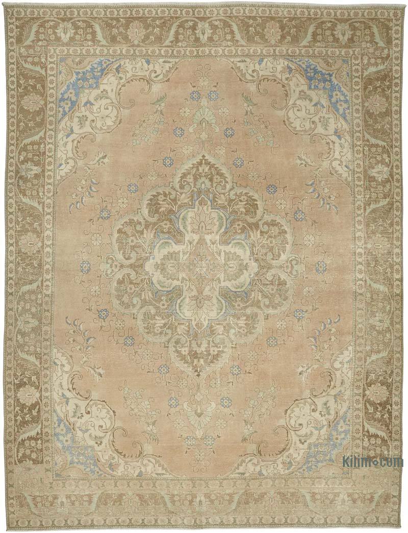 Vintage Hand-Knotted Oriental Rug - 9' 9" x 12' 7" (117" x 151") - K0082295