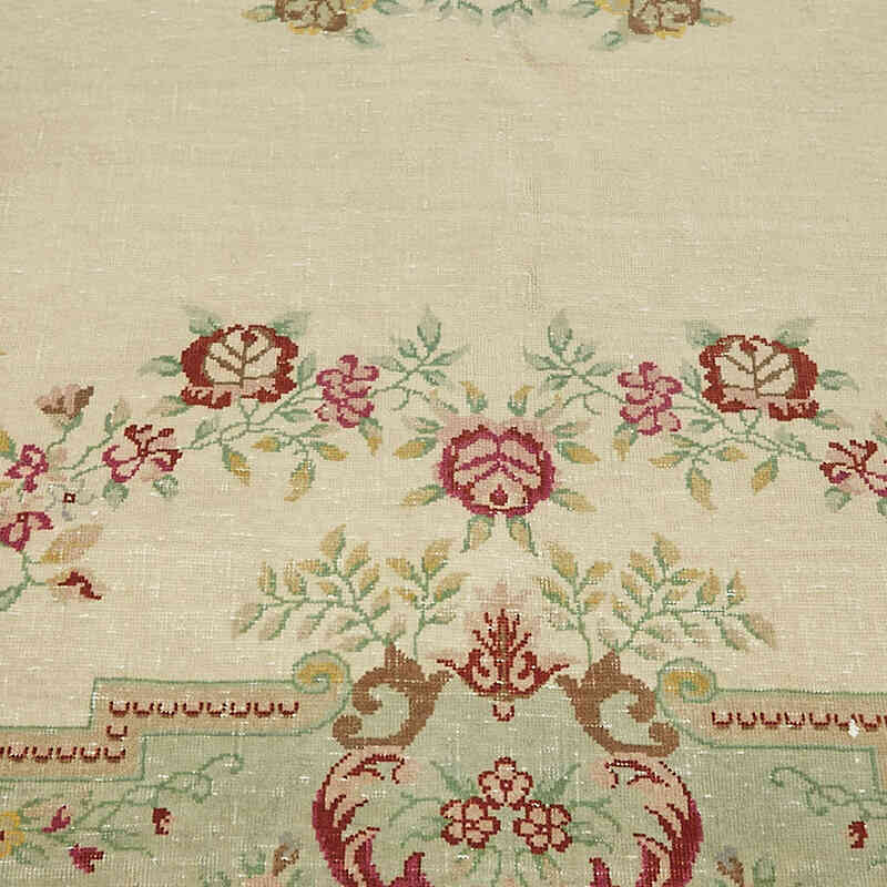 Vintage Hand-Knotted Oriental Rug - 9' 5" x 13' 1" (113" x 157") - K0082300