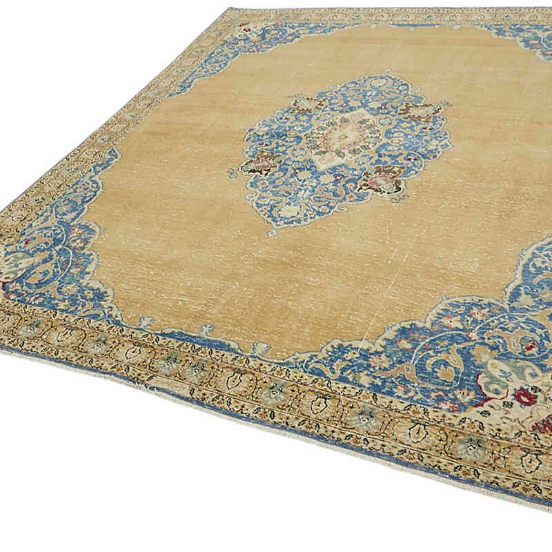 Vintage Hand-Knotted Oriental Rug - 7' 6" x 9' 6" (90" x 114") - K0082301
