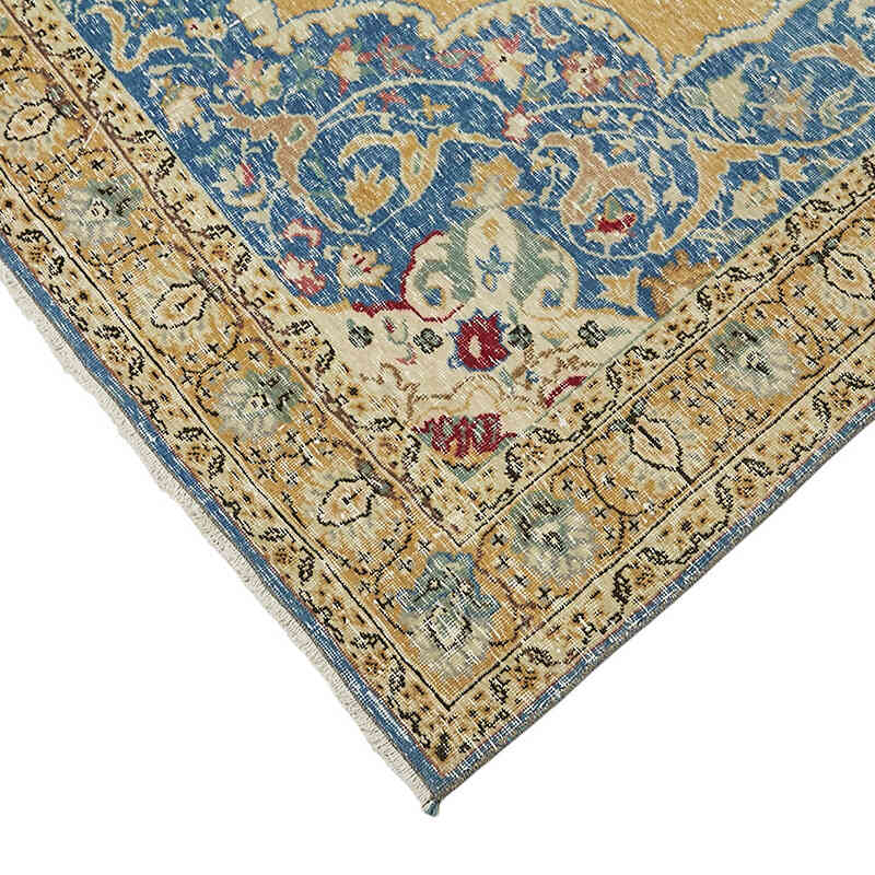 Vintage Hand-Knotted Oriental Rug - 7' 6" x 9' 6" (90" x 114") - K0082301