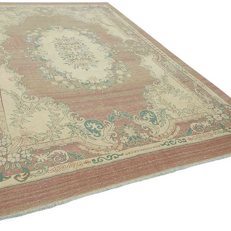 El Dokuma Vintage Halı - 236 cm x 360 cm - K0082302