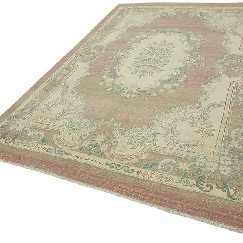 El Dokuma Vintage Halı - 236 cm x 360 cm - K0082302