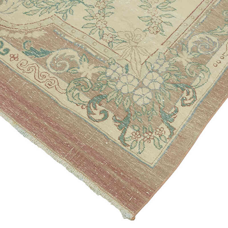 El Dokuma Vintage Halı - 236 cm x 360 cm - K0082302