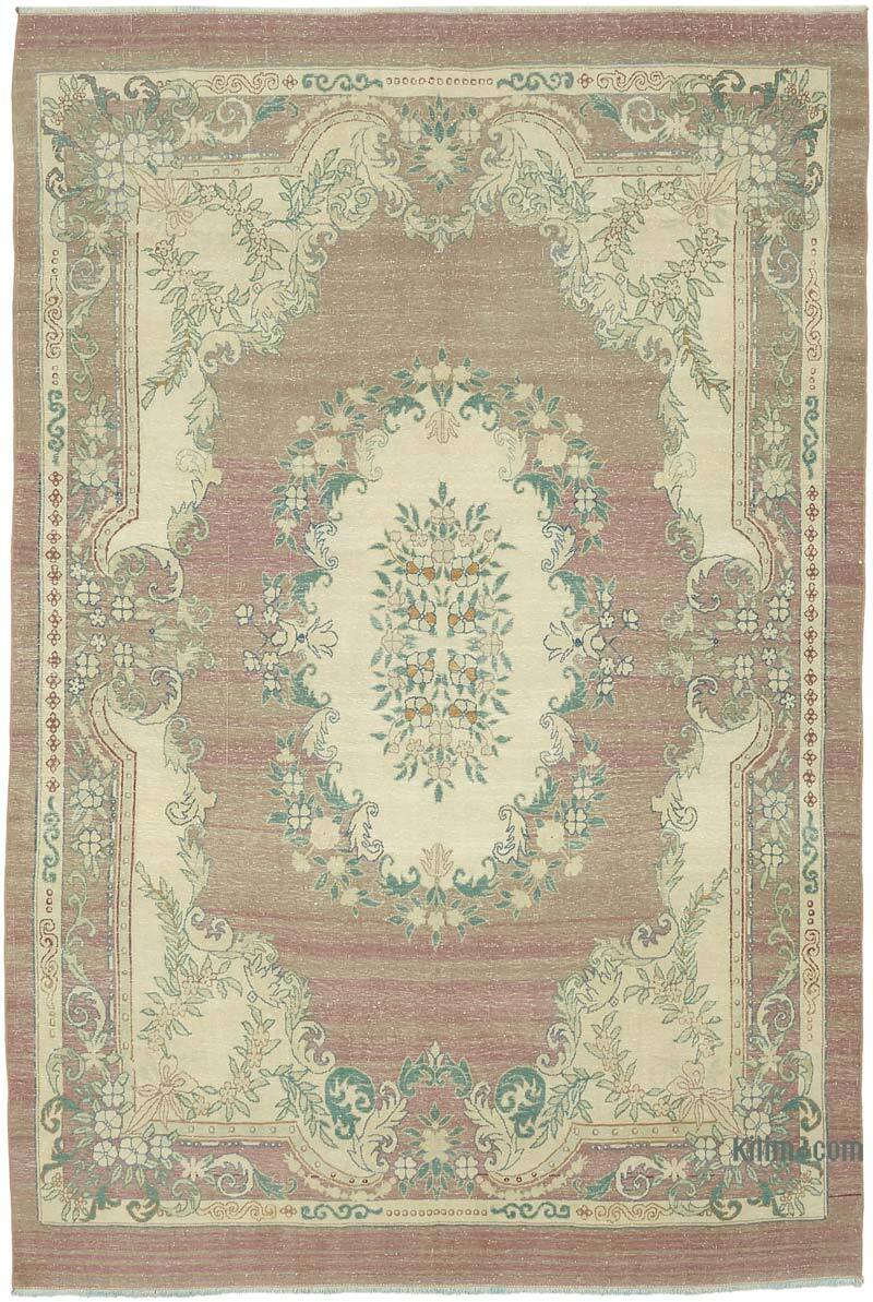 El Dokuma Vintage Halı - 236 cm x 360 cm - K0082302