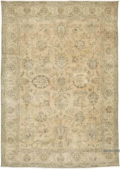 Vintage Hand-Knotted Oriental Rug - 7' 5" x 10' 9" (89" x 129")
