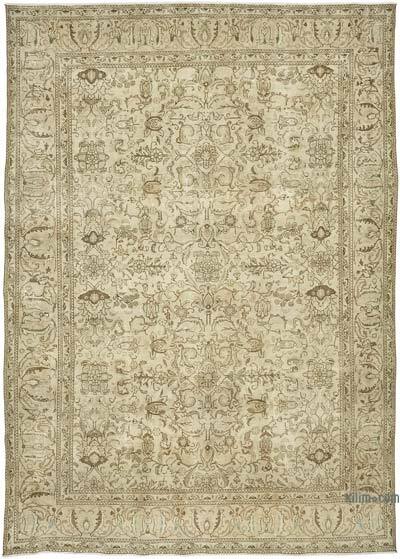Vintage Hand-Knotted Oriental Rug - 9' 3" x 13' 1" (111" x 157")