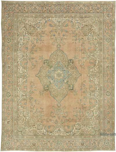 Vintage Hand-Knotted Oriental Rug - 9' 5" x 12' 8" (113" x 152")