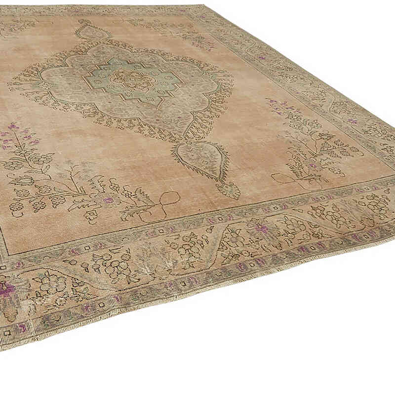 El Dokuma Vintage Halı - 296 cm x 380 cm - K0082316